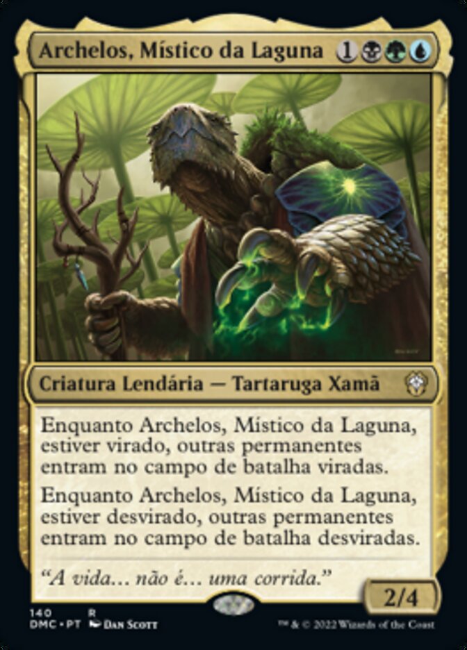 Archelos, Místico da Laguna - Dominaria United Commander
