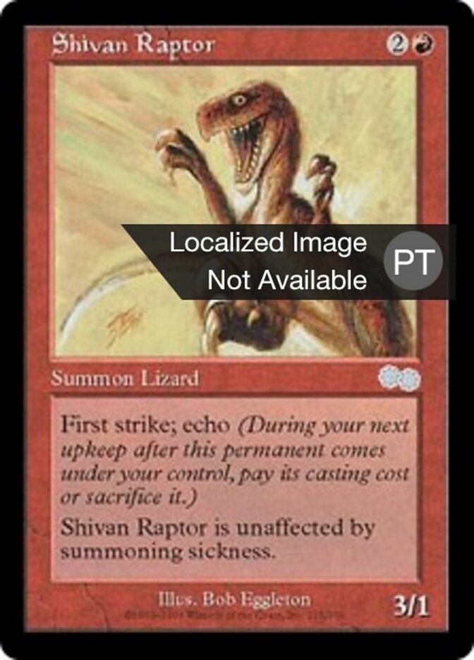 Raptor de Shiv - Urza's Saga
