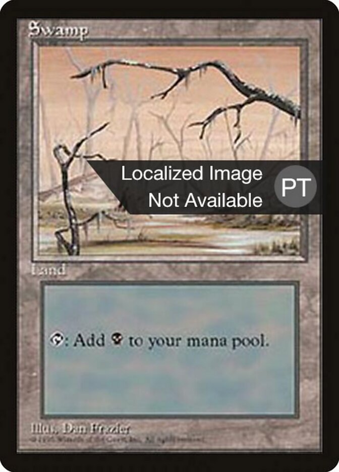 Pântano - Fourth Edition Foreign Black Border