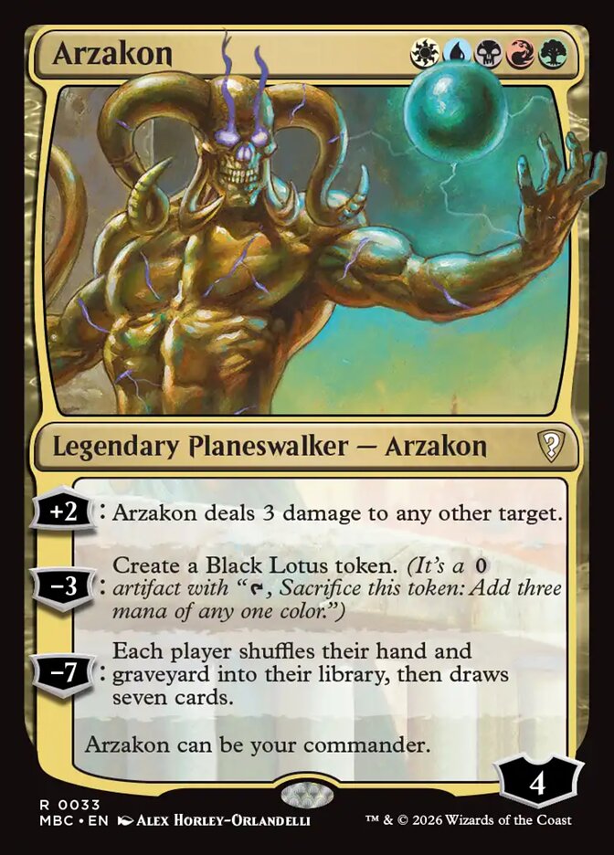 Arzakon - Mystery Booster Commander Edition