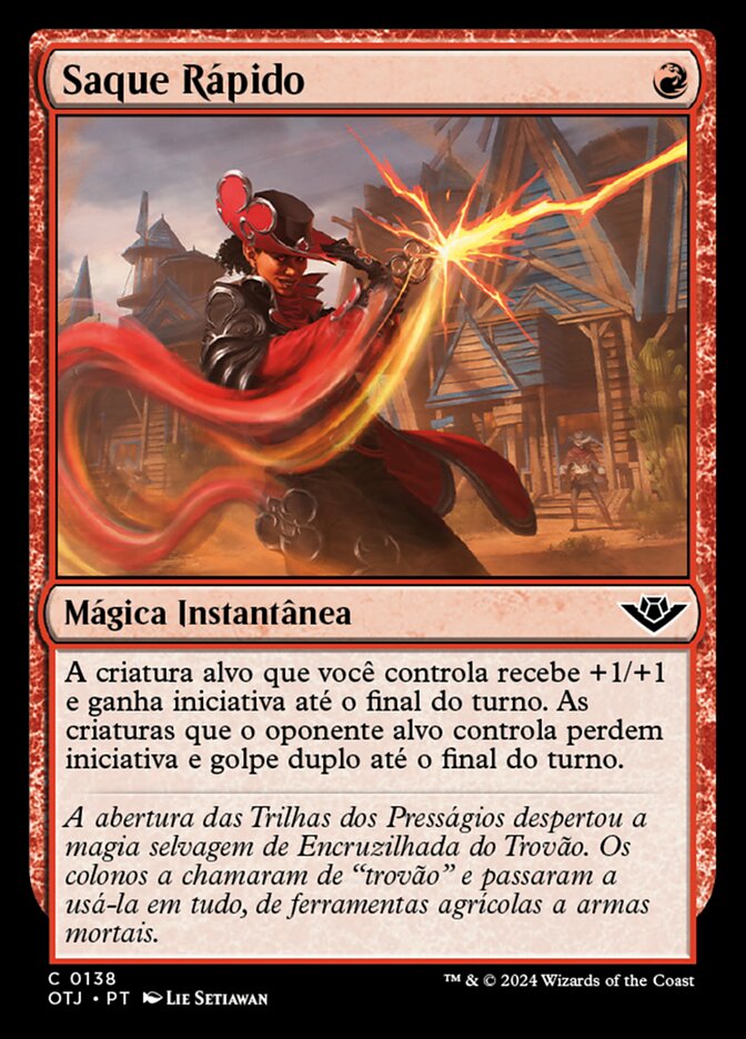 Saque Rápido - Outlaws of Thunder Junction