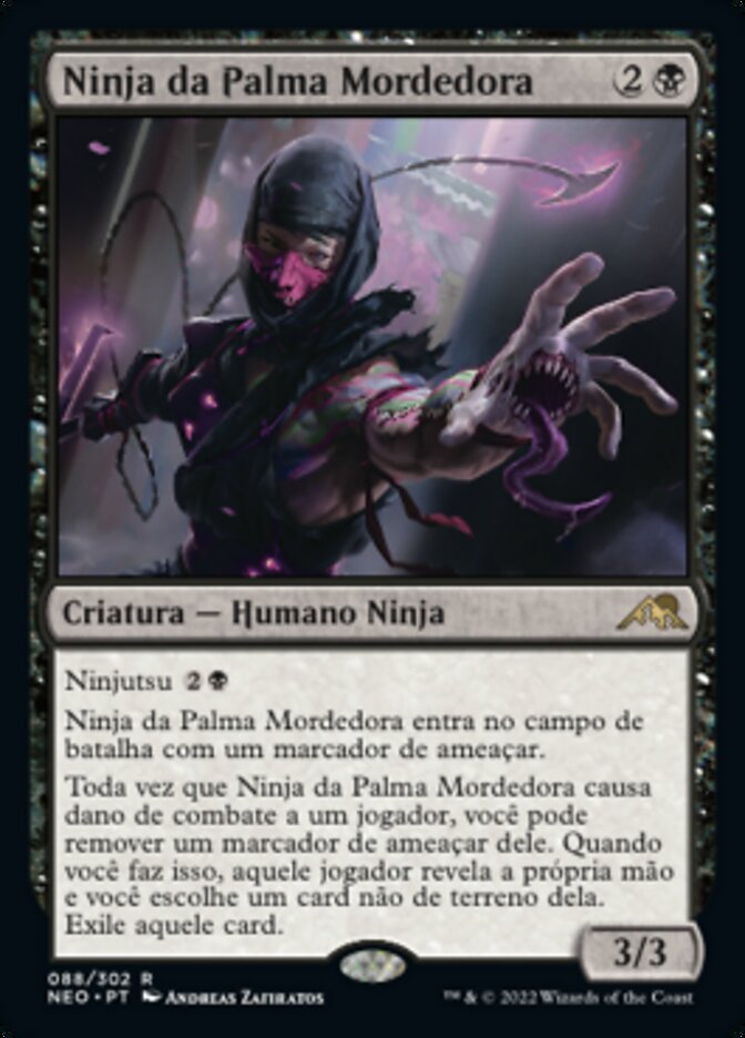 Ninja da Palma Mordedora - Kamigawa: Neon Dynasty