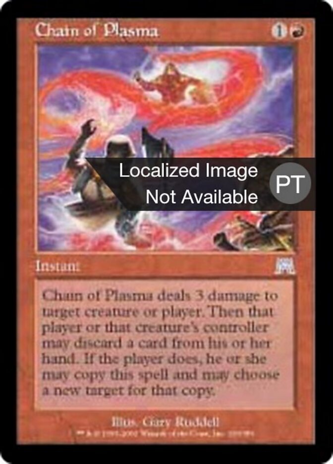 Corrente de Plasma - Onslaught