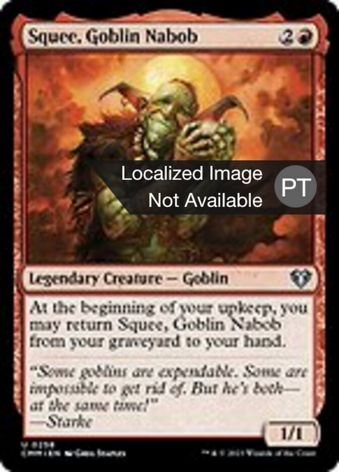 Squee, Nabobo Goblin - Commander Masters