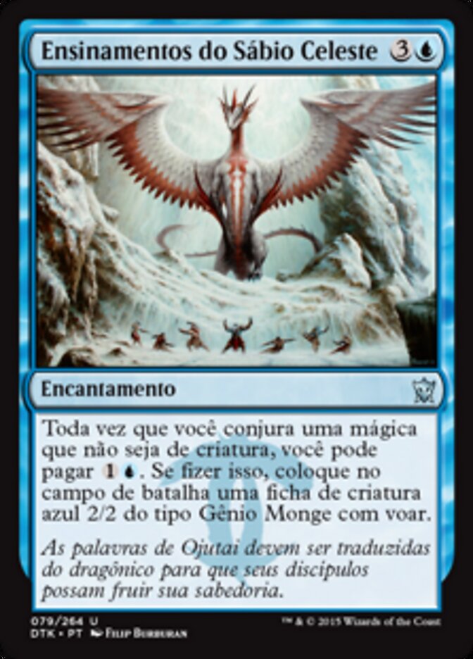Ensinamentos do Sábio Celeste - Dragons of Tarkir
