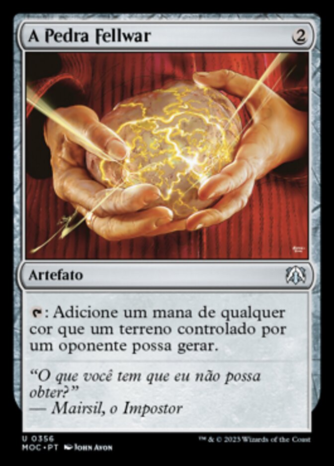 A Pedra Fellwar - March of the Machine Commander
