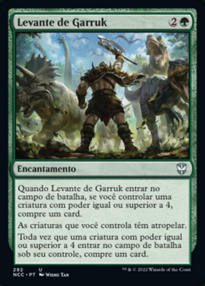 Levante de Garruk - New Capenna Commander