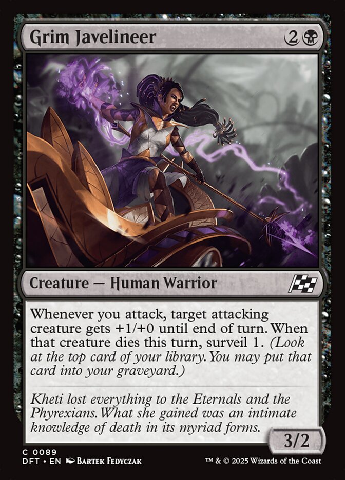 Grim Javelineer - Aetherdrift