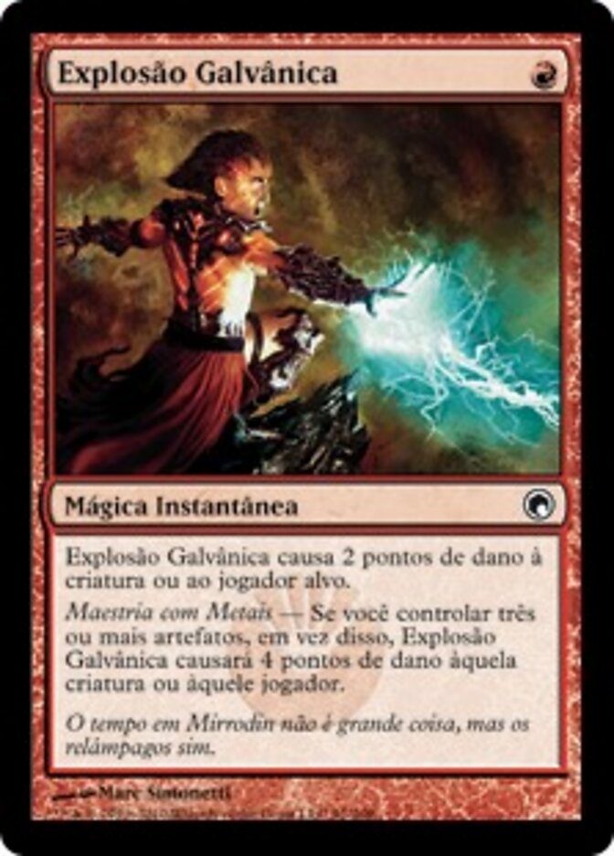 Explosão Galvânica - Scars of Mirrodin