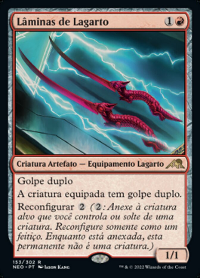 Lâminas de Lagarto - Kamigawa: Neon Dynasty