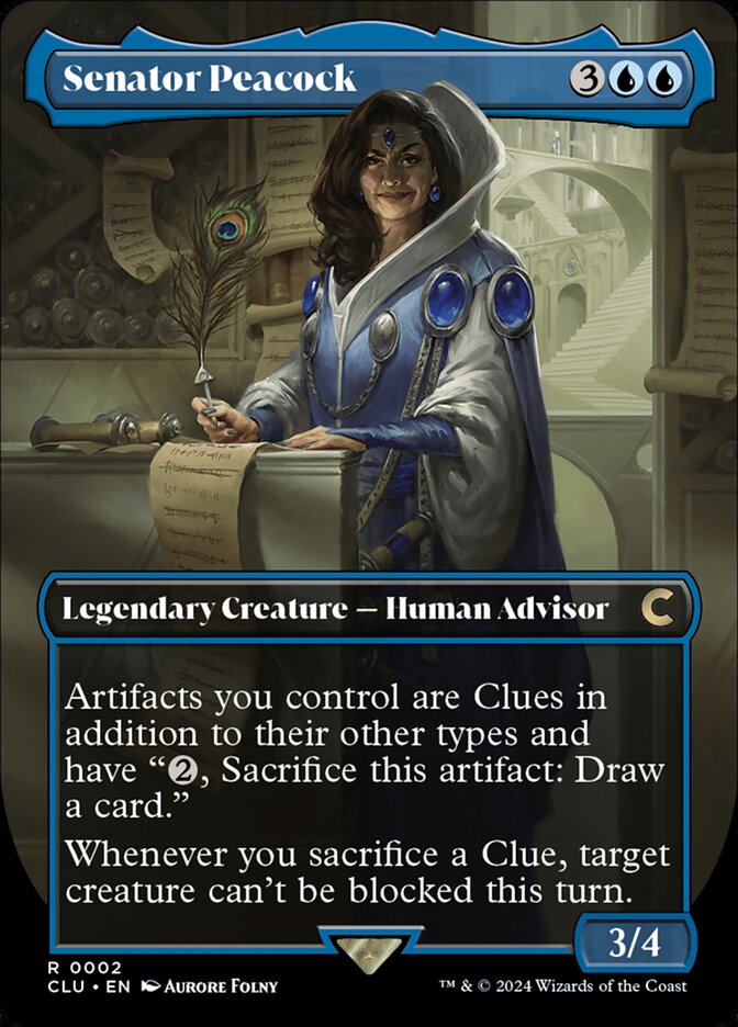 Senator Peacock - Ravnica: Clue Edition