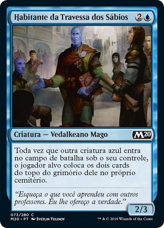 Habitante da Travessa dos Sábios - Core Set 2020