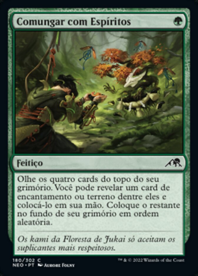 Comungar com Espíritos - Kamigawa: Neon Dynasty