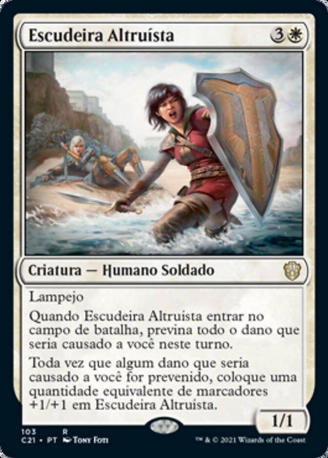 Escudeira Altruísta - Commander 2021