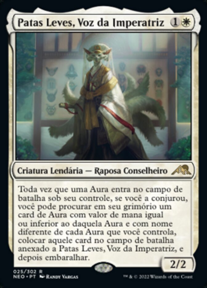 Patas Leves, Voz da Imperatriz - Kamigawa: Neon Dynasty