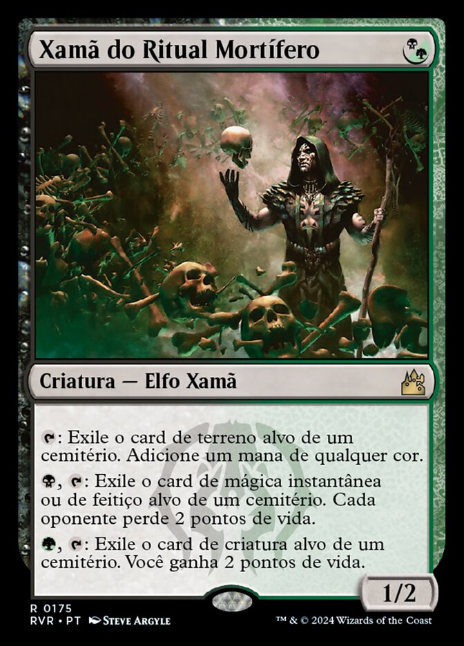 Xamã do Ritual Mortífero - Ravnica Remastered