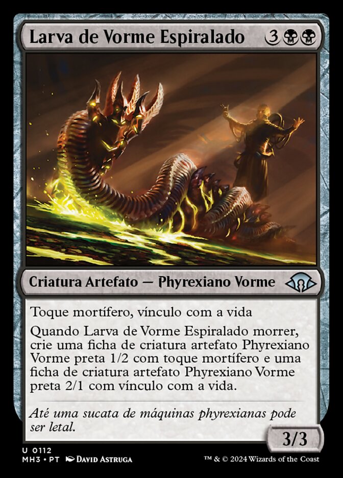 Larva de Vorme Espiralado - Modern Horizons 3