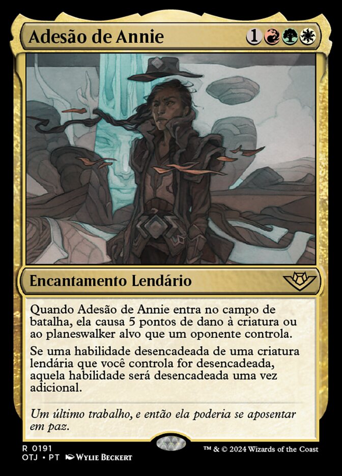 Adesão de Annie - Outlaws of Thunder Junction