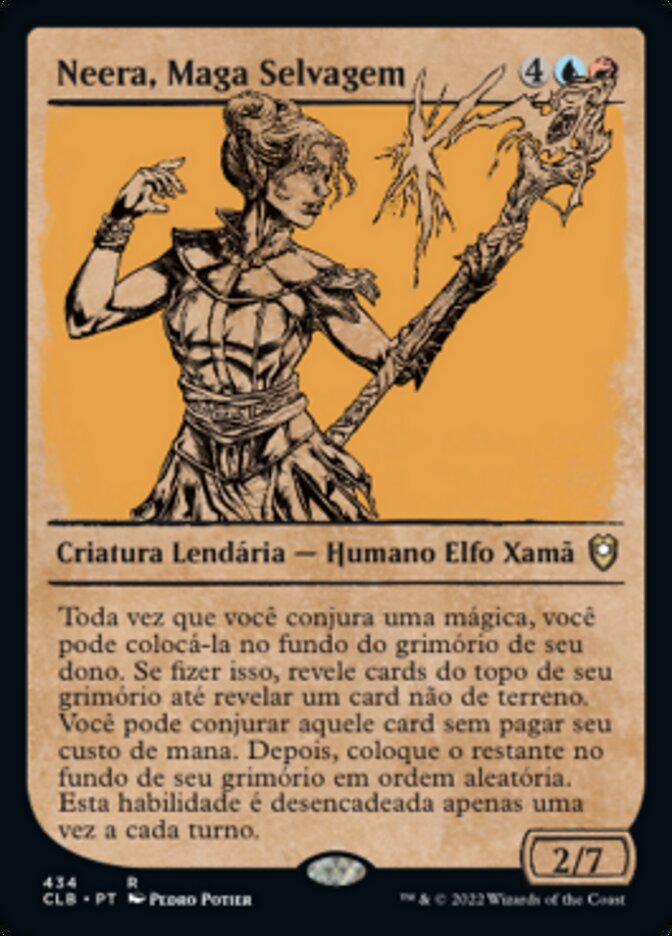 Neera, Maga Selvagem - Commander Legends: Battle for Baldur's Gate