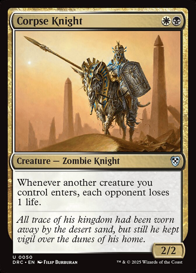 Corpse Knight - Aetherdrift Commander