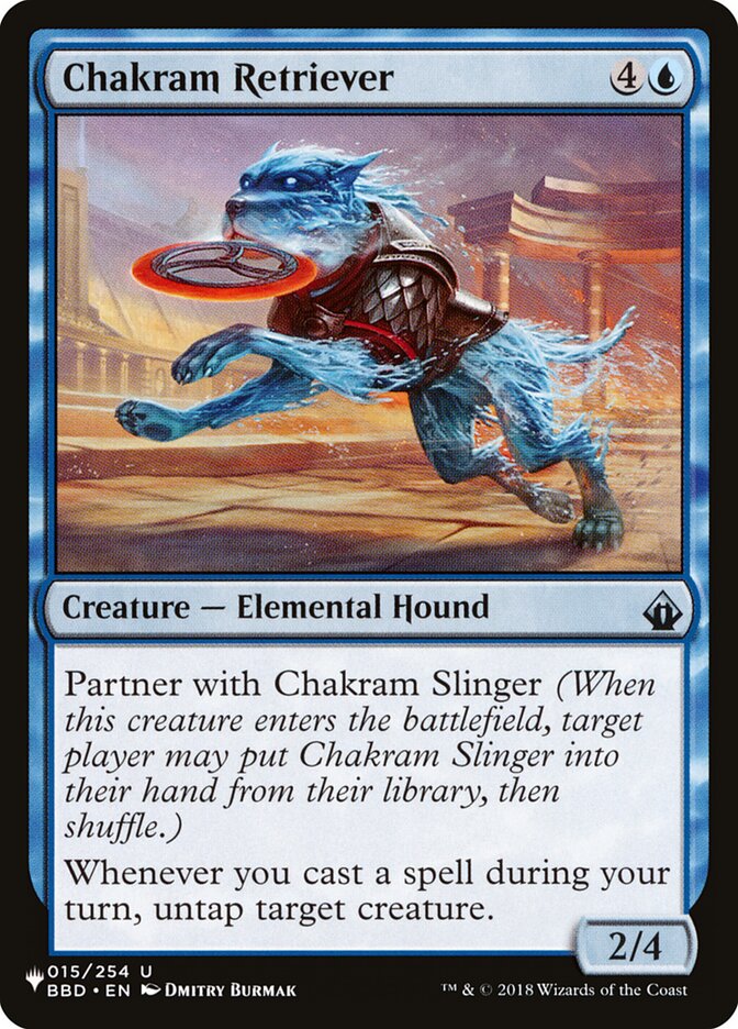 Chakram Retriever - The List