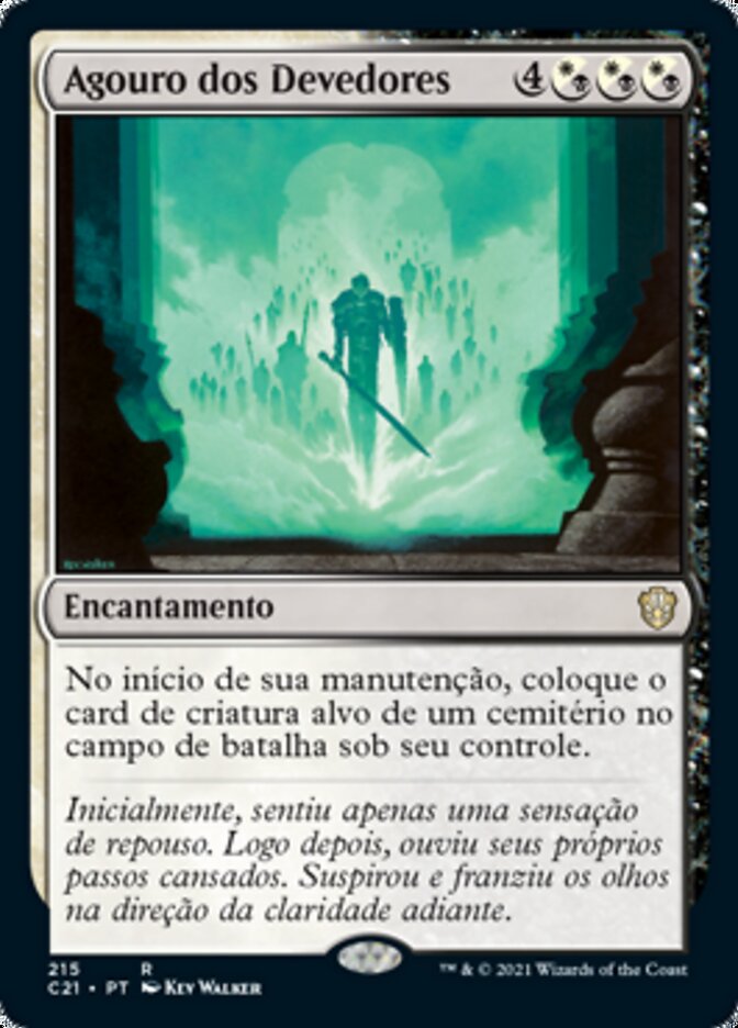 Agouro dos Devedores - Commander 2021