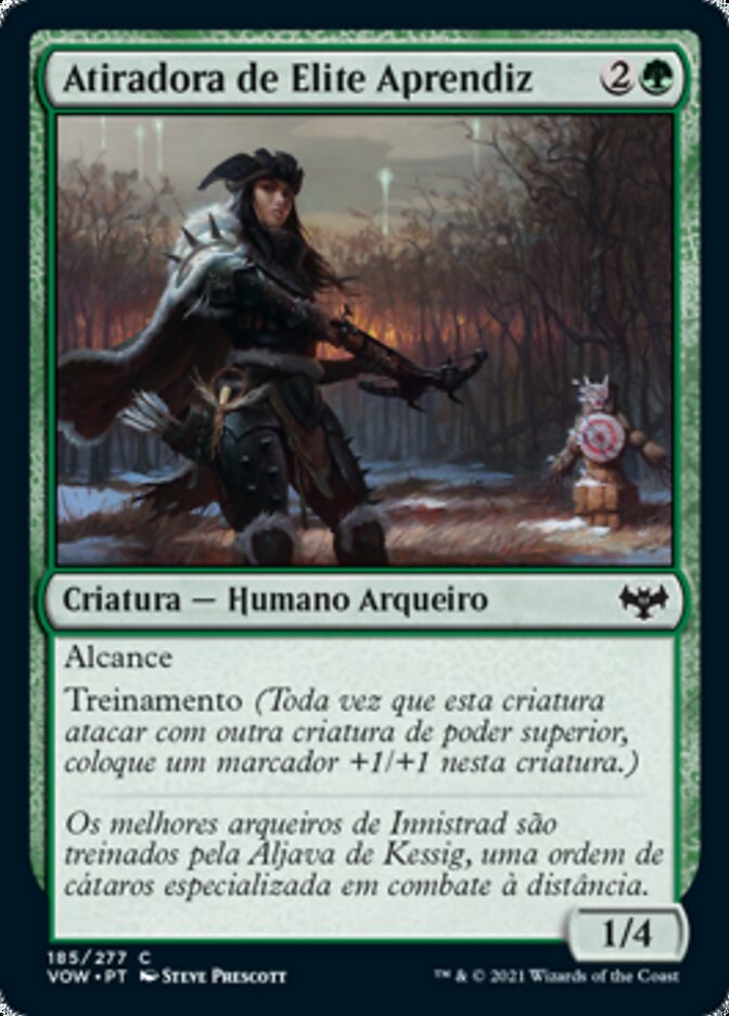 Atiradora de Elite Aprendiz - Innistrad: Crimson Vow