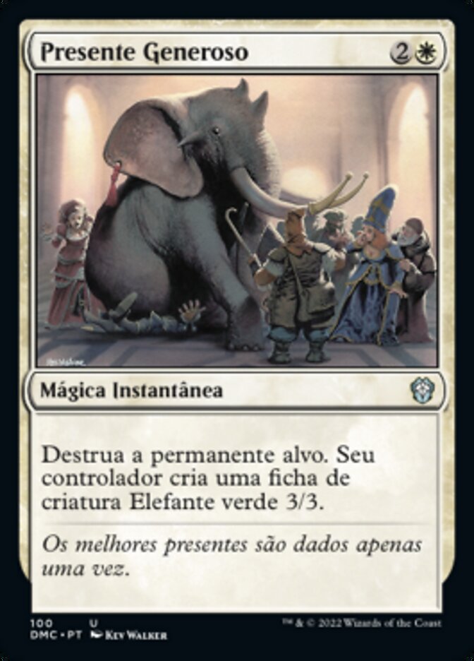 Presente Generoso - Dominaria United Commander