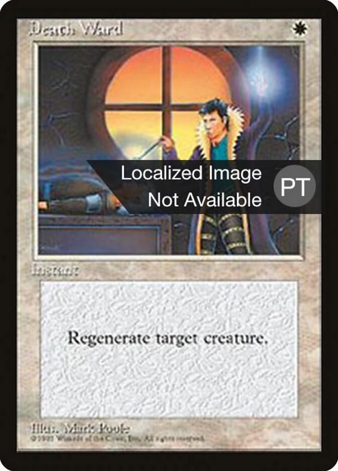 Proteção contra a Morte - Fourth Edition Foreign Black Border