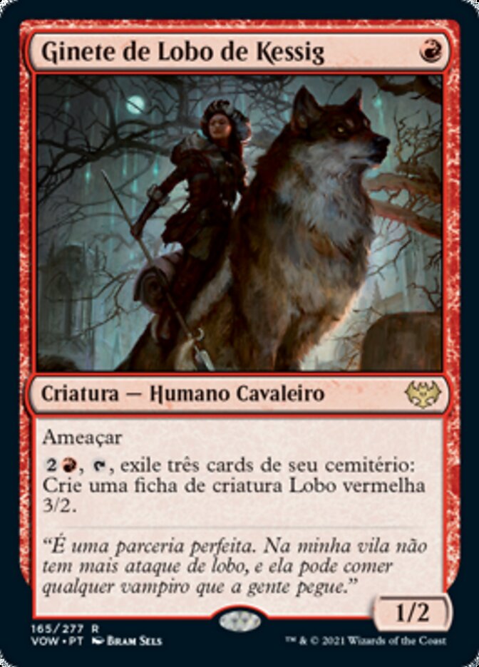 Ginete de Lobo de Kessig - Innistrad: Crimson Vow