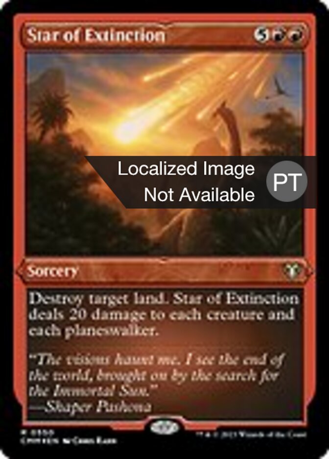 Estrela da Extinção - Commander Masters
