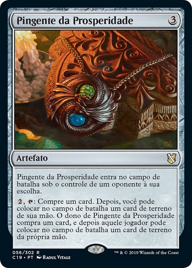 Pingente da Prosperidade - Commander 2019