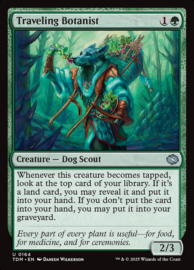 Traveling Botanist - Tarkir: Dragonstorm