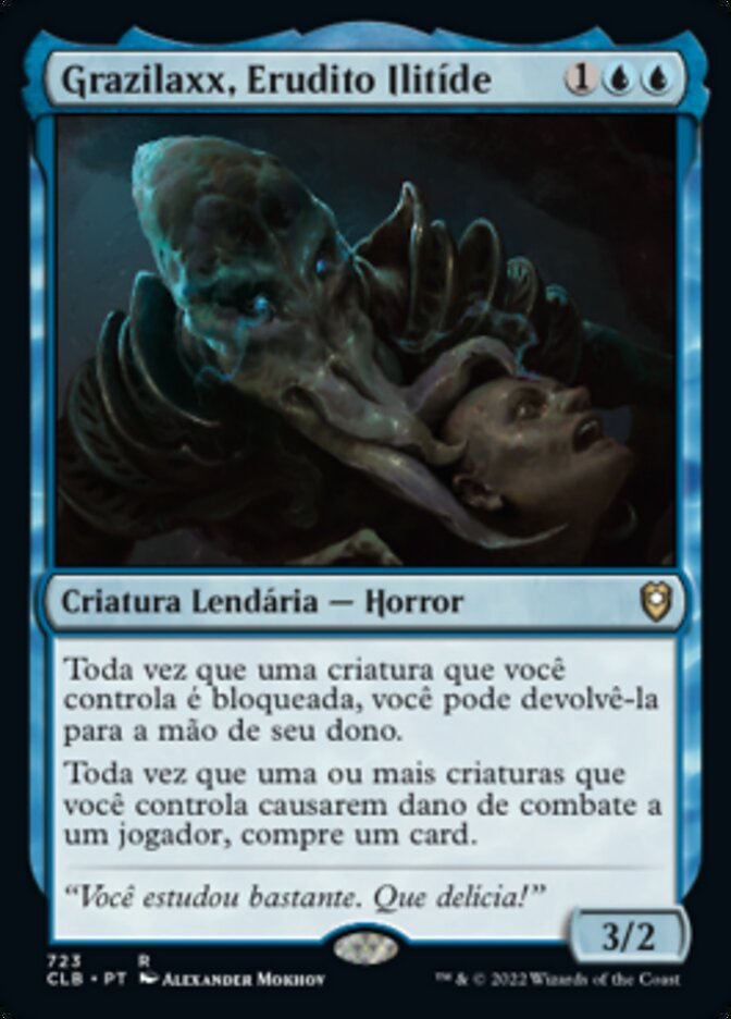 Grazilaxx, Erudito Ilitíde - Commander Legends: Battle for Baldur's Gate