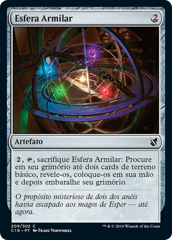 Esfera Armilar - Commander 2019