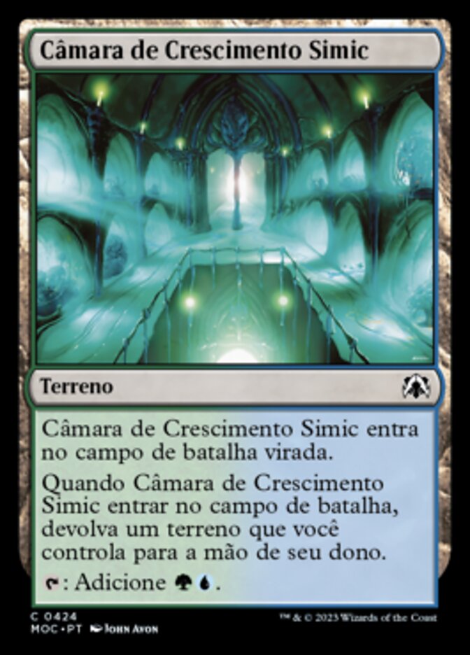 Câmara de Crescimento Simic - March of the Machine Commander