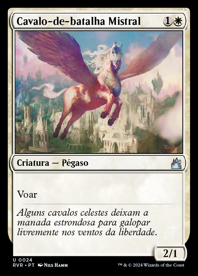 Cavalo-de-batalha Mistral - Ravnica Remastered