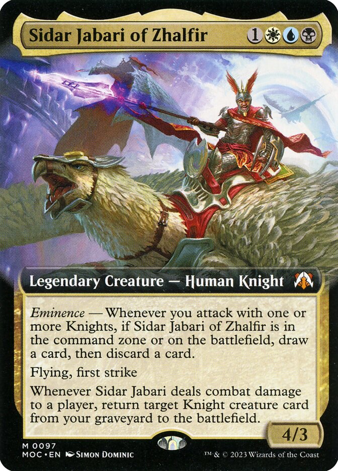 Sidar Jabari of Zhalfir - March of the Machine Commander