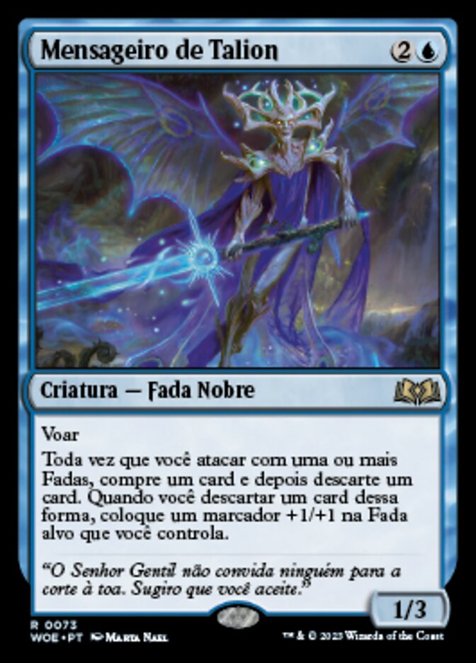 Mensageiro de Talion - Wilds of Eldraine