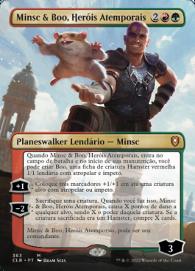 Minsc & Boo, Heróis Atemporais - Commander Legends: Battle for Baldur's Gate