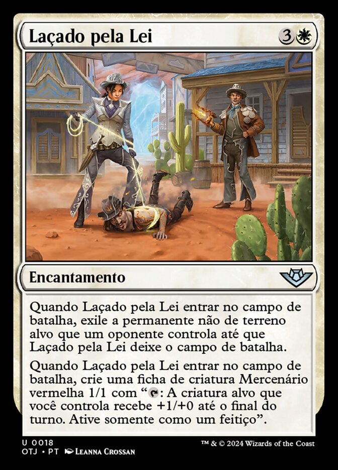 Laçado pela Lei - Outlaws of Thunder Junction