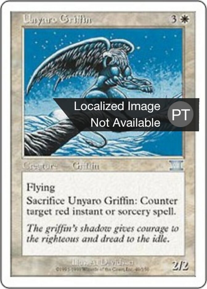 Grifo de Unyaro - Classic Sixth Edition