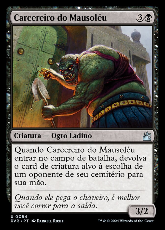 Carcereiro do Mausoléu - Ravnica Remastered