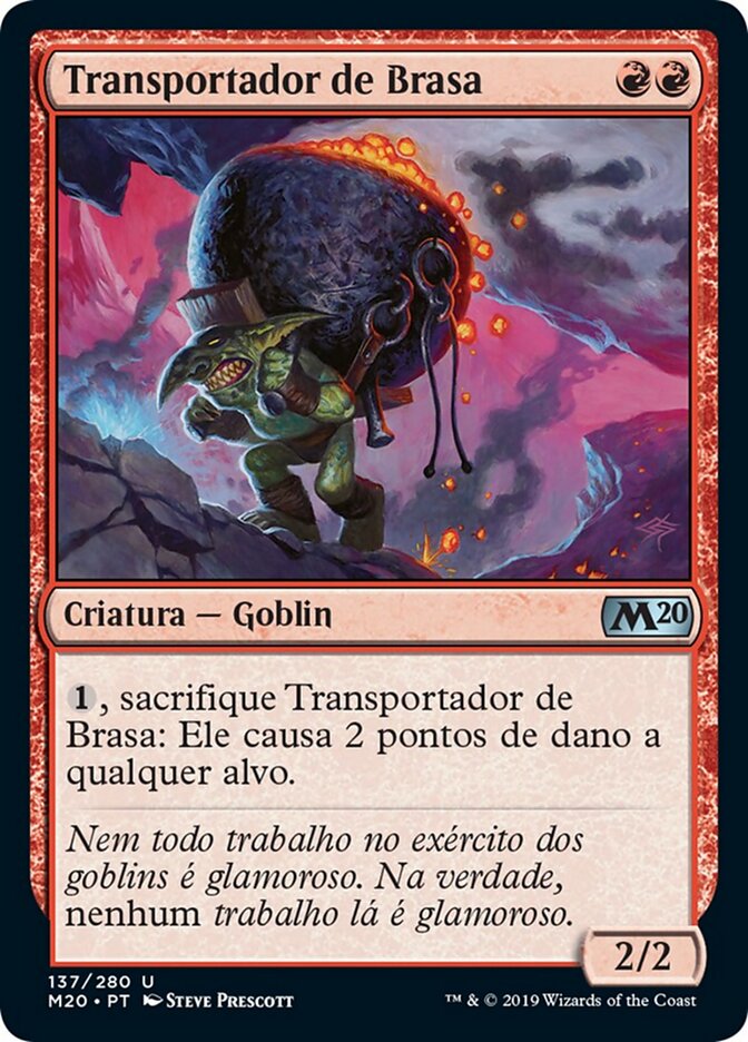 Transportador de Brasa - Core Set 2020