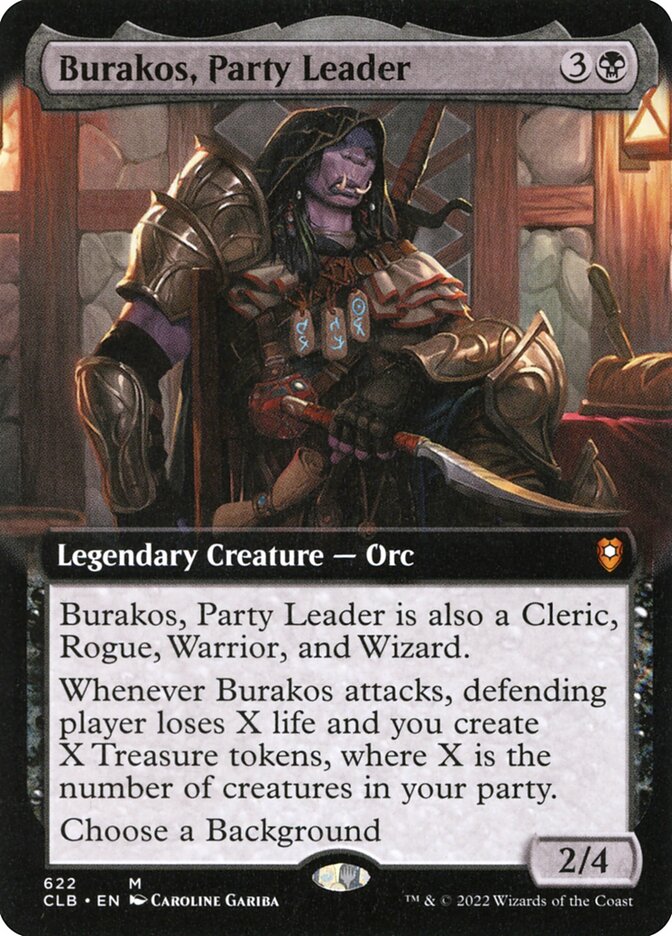 Burakos, Party Leader - Commander Legends: Battle for Baldur's Gate