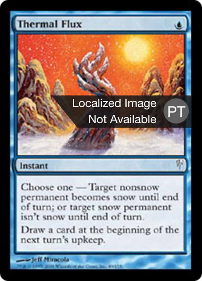 Fluxo Termal - Coldsnap