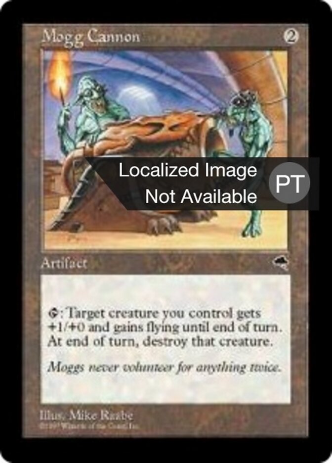 Canhão de Mogg - Tempest