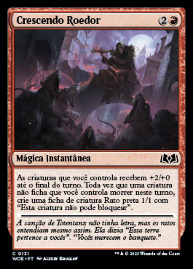 Crescendo Roedor - Wilds of Eldraine