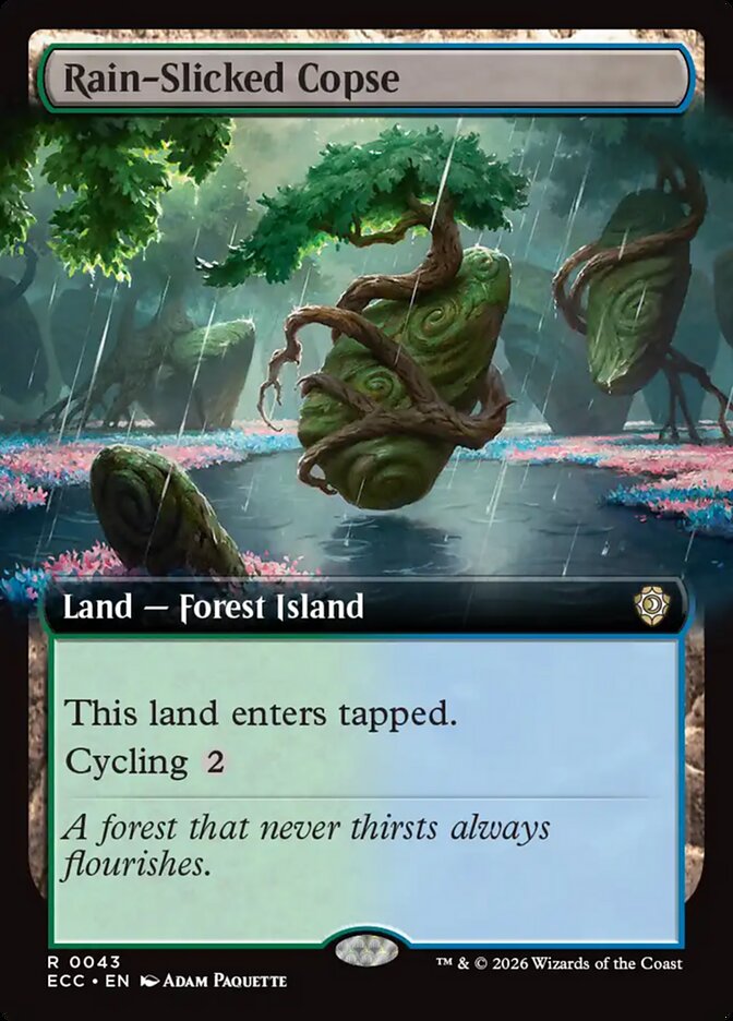 Rain-Slicked Copse - Lorwyn Eclipsed Commander