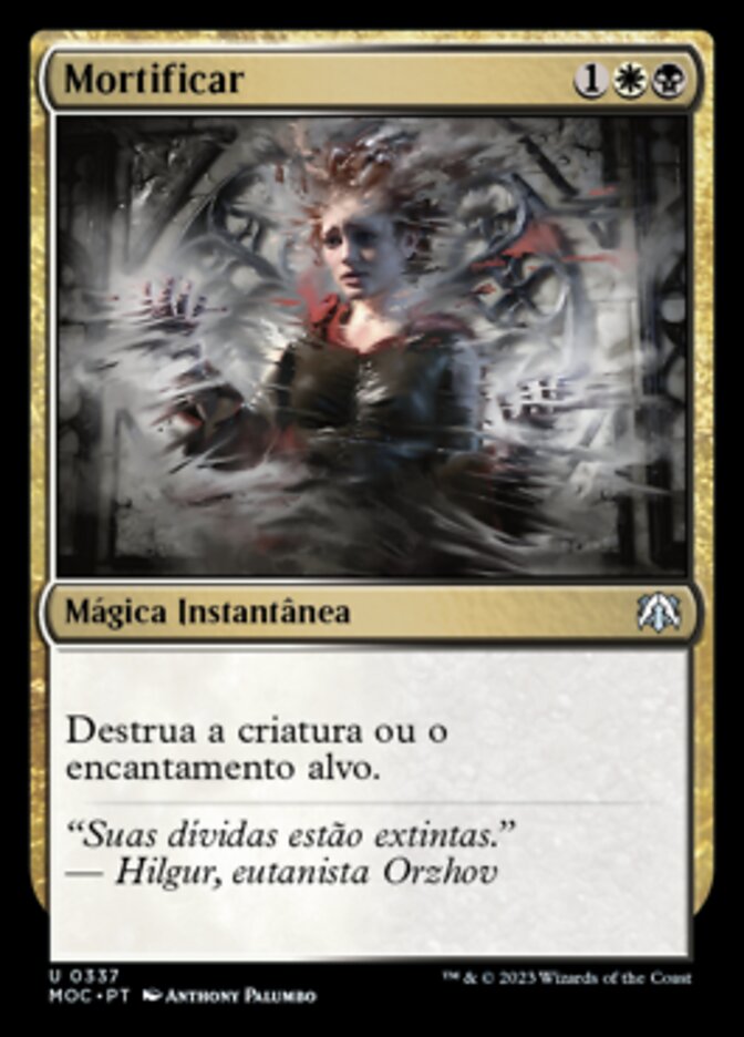 Mortificar - March of the Machine Commander